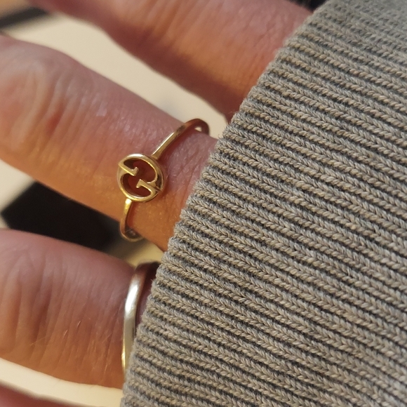 Beautiful 1973 Gucci 18kt gold fine ring, exquisite, late 2000's EVC! - Picture 2 of 8